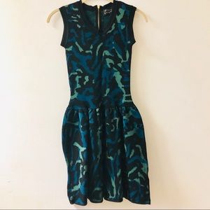 Torn by Ronny Kobo knit animal print dress